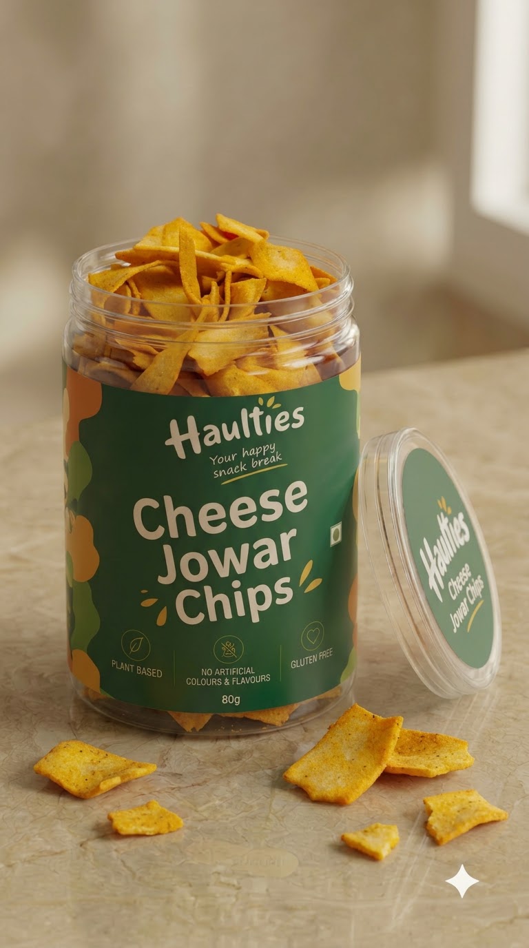 Cheese Jowar Chips - Haulties